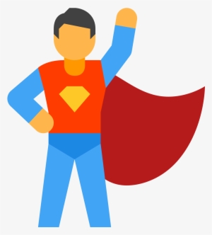 Super Hero Male Icon - Super Hero Icon Png