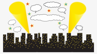 Superhero Cityscape Bulletin Board Display