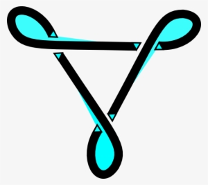 Squiggly Triangle2 Clip Art At Clker - Celtic Triangle