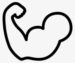 The Icon Is A Picture For The Logo Of Flex Biceps - Bicep Clipart