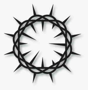 Vector Crown Of Thorns Svg