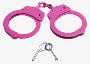 Uzi Chain Handcuff - Pink