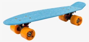 22" Plastic Complete Skateboard - Blue Skateboard
