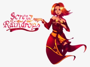 Screw Raindrops - Cartoon