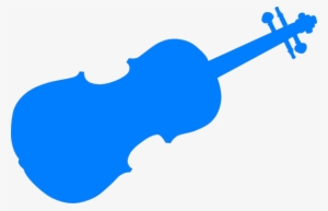 Blue Violin Svg Clip Arts 600 X 387 Px