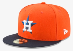 New Era 5950 Houston Astros Mlb Alternate Orange Navy - New Era