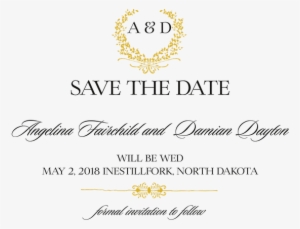 Save The Date Invitations Invitations The Write Choice - Save The Date