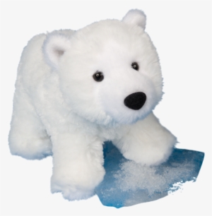 Douglas Whitey Polar Bear - Douglas Cuddle Toys 7" Whitey The Polar Bear