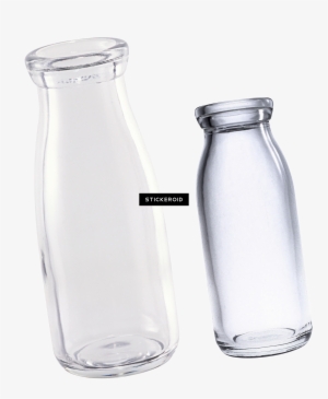 Champagne Bottle - Glasflasche Mit Korkverschluss