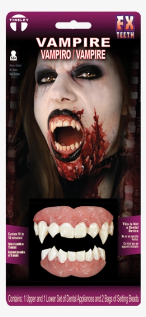 Vampire - Teeth Fx - Tinsley Transfers Vampire Fx Teeth