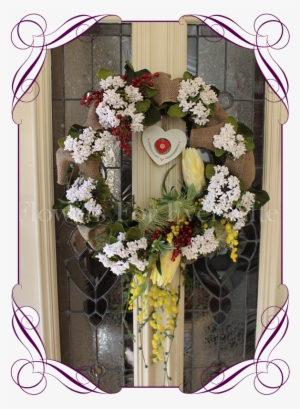 Grace Wreath Flowers For Ever After Artificial Wedding - Bouquet