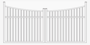 Style 3a - Gate Design For Farmhouse