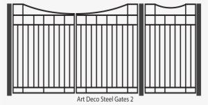 Art Deco Steel - Art Deco Gate Designs