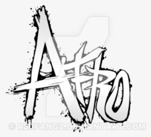 Clip Library Afro Clipart Drawing - Calligraphy