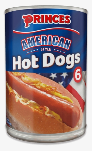 American Style Hot Dogs - Princes 8 Premium Hot Dogs 400g