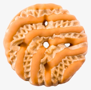 Caramel Dipped Shortbread - Caramel Fudge Stripe Cookies