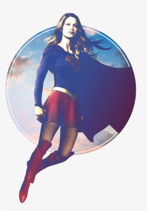 Supergirl Cloudy Circle Men's Regular Fit T-shirt - Supergirl Cw Shirt