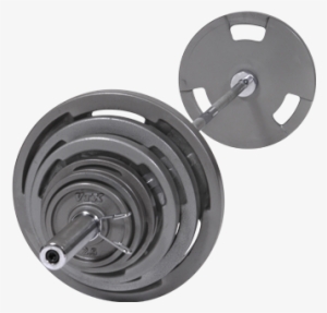 Troy Barbell Troy 300 Lb Olympic Weight Set With Vtx