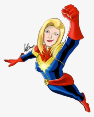 Captain Marvel - Captain Marvel Clipart