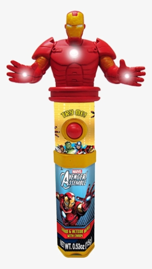 Marvel Avengers Sound & Action Heroes Candy Toy For - Marvel Avengers Character Fan