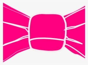 Pink Bow Clipart Pink Bow Clip Art At Clker Vector - Illustration Bow Free Png