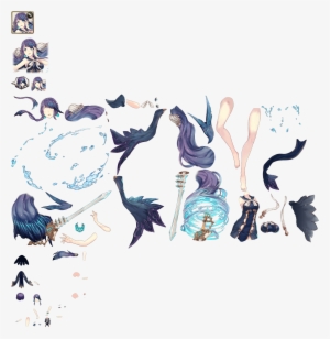 Click For Full Sized Image Little Mermaid - Sinoalice Sprite