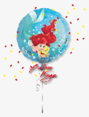 Little Mermaid Ariel Round - Little Mermaid Ariel Dream Big Foil Balloon 45cm