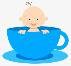 Baby Shower Niño Png - Baby In A Teacup Clipart