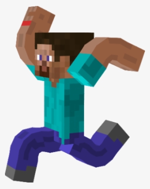 Minecraft Clipart Steve Running - Cartoon Minecraft Steve Running