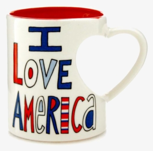 I Love America Png Image - Our Name Is Mud America Heart Mugcoffee Tea Cup Politics