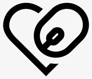 Heart With Mouse Icon - Microfone Coracao Png