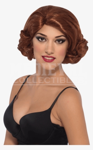 Secret Wishes Deluxe Adult Black Widow Wig - Avengers Age Of Ultron Black Widow Wig