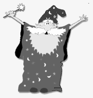 Wizar - Png - Cartoon Wizard Transparent Background
