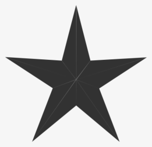 This Free Clipart Png Design Of Gray Star Clipart Has - Star Clip Art