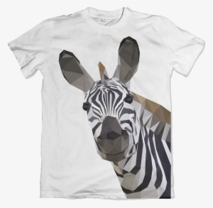 Low Poly Zebra T-shirt Designs - Lift Yourself Meme Kanye