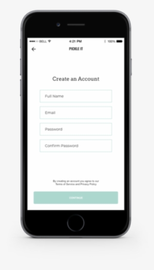 Pickle It 1 Mock Up - Iphone
