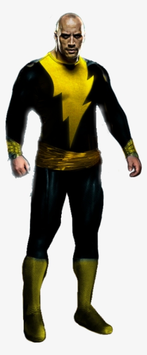 Black The Rock Render - Dwayne Johnson Black Adam Png