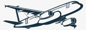 By Plane - Retro Airplane Png