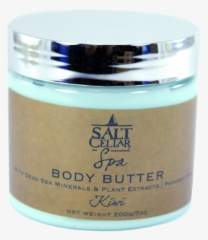 Salt Cellar Dead Sea Body Butter 7 Oz (mango, Kiwi,