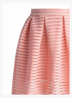 Glam Mesh Stripe Maxi Skirt - A-line