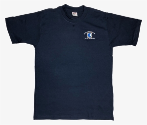 Navy T-shirt W/embroidered Logo - Chrome Hearts T Shirt Hong Kong