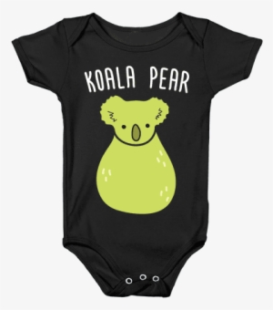 Koala Pear Baby Onesy - Crude Baby Onesies
