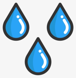 Teardrop, Raindrop, Weather, Rain, Drop, Water Icon - Rain Drops Icon Png