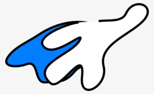 Original Png Clip Art File Super Hero Light Blue Cape