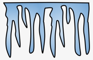 Icicle, Light Blue, Png - Blue