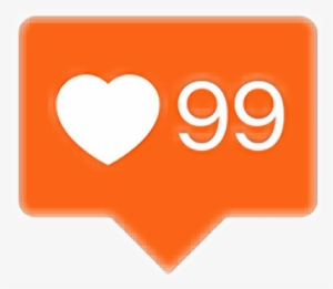 Likes Instagram Heart Png Icon Png Images - Instagram Like Notification Png