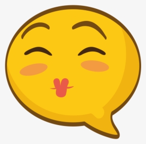 Speech Bubble Emoji - Хихи Png