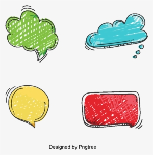 Color Of Lead Clouds Speech Bubble Vector, Color Vector, - Clip Art