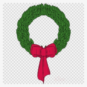 Christmas Wreath Clip Art Clipart Christmas Wreaths - Clip Art
