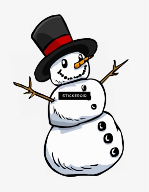 Snowman Clip Art Christmas - Transparent Snowman Clipart